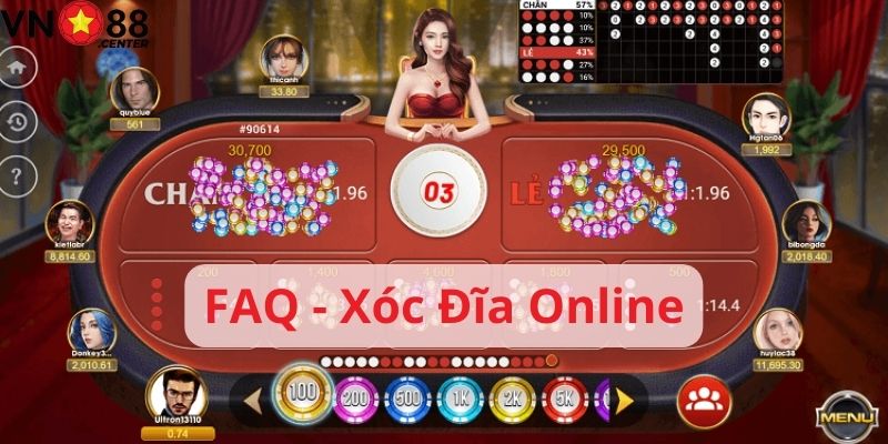 FAQ cùng xóc đĩa online